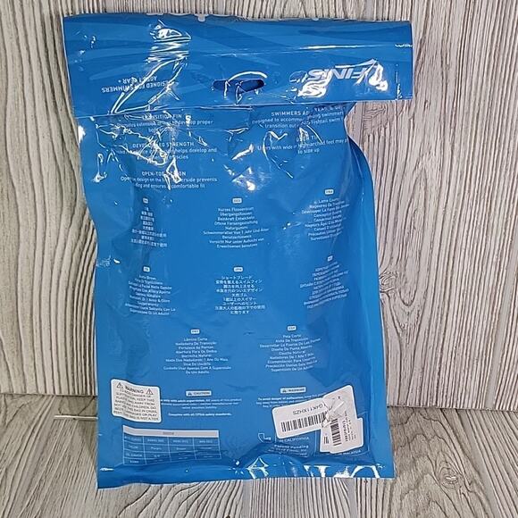 Finis Booster Short Blade Swim Fins Purple US Junior Size 6-8 NEW - Picture 5 of 6